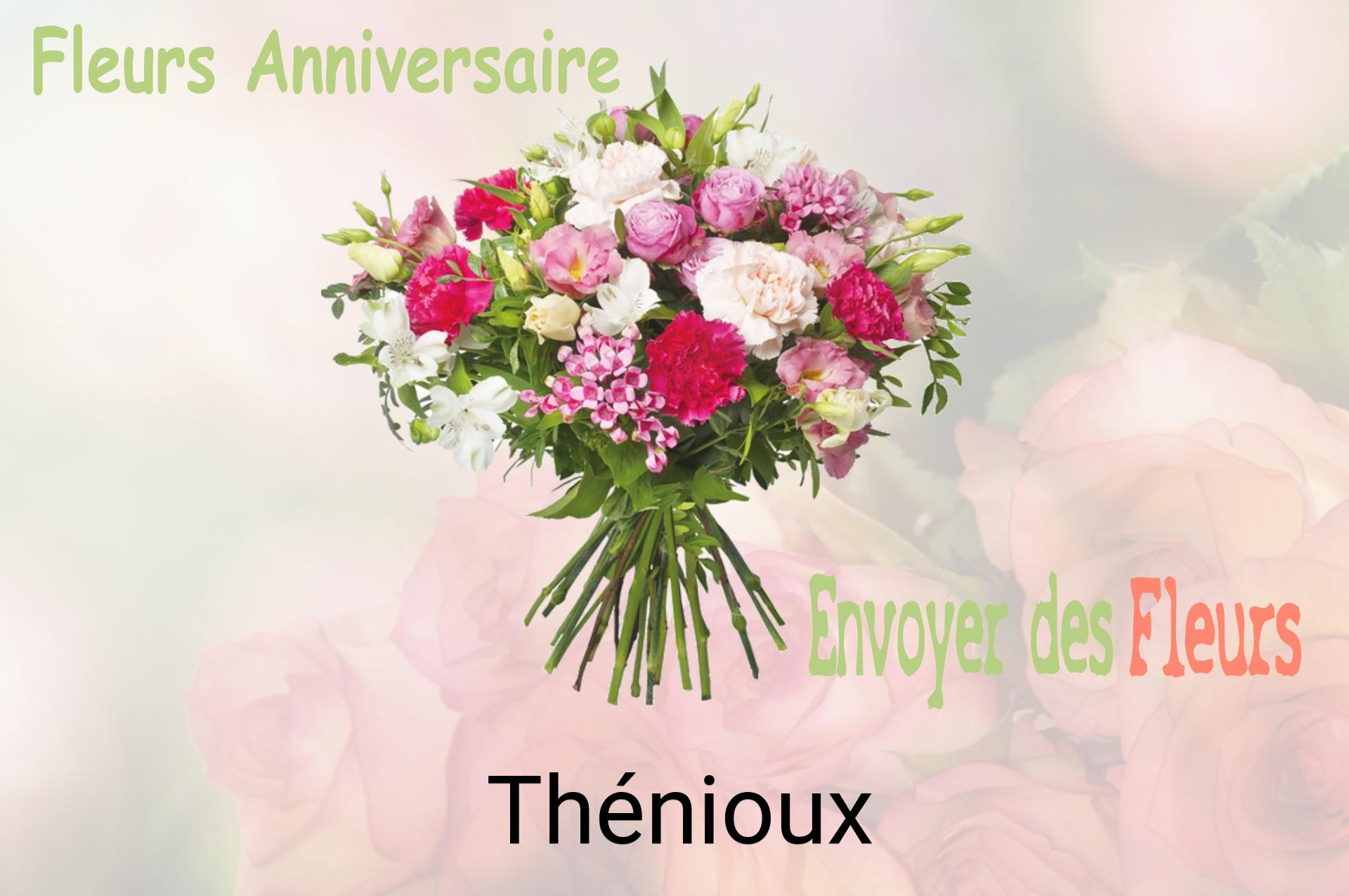 Bouquet de fleurs d’anniversaire livré à Thénioux